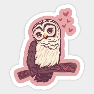 xoxo owl Sticker